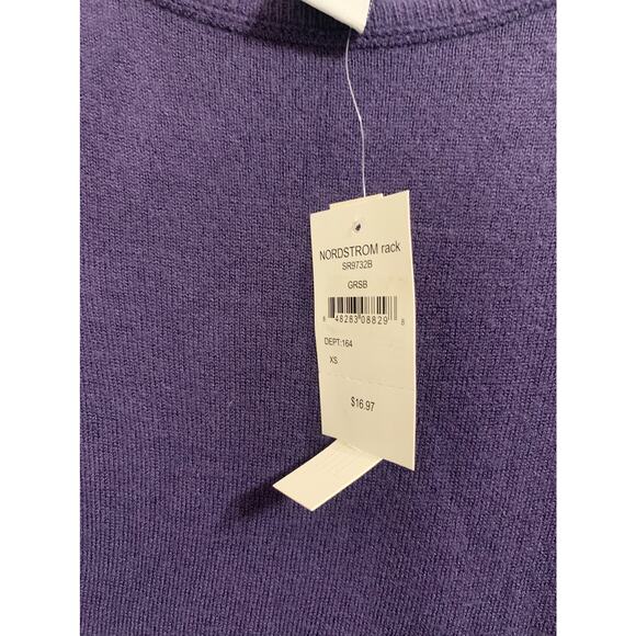 Sweet Romeo Grey stone blue crew neck sweater size XS NEW‎ - Picture 4 of 5